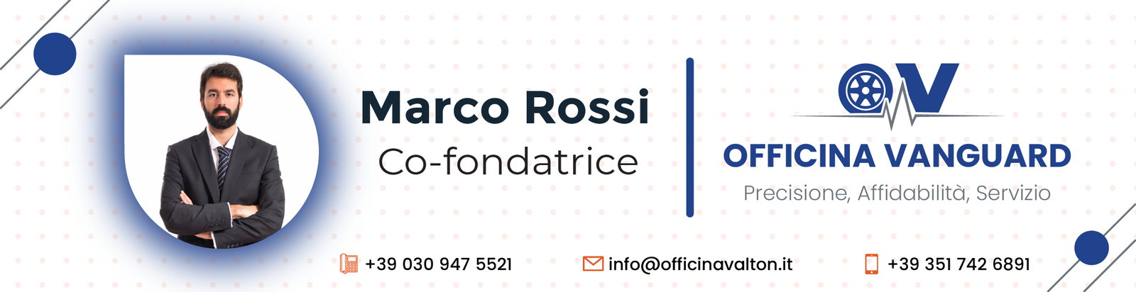 OFFICINA VANGUARD — email signature