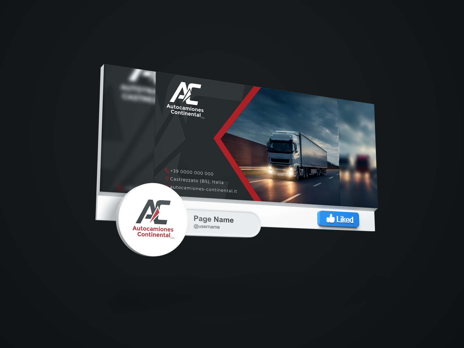Autocamiones Continental S.L — facebook cover