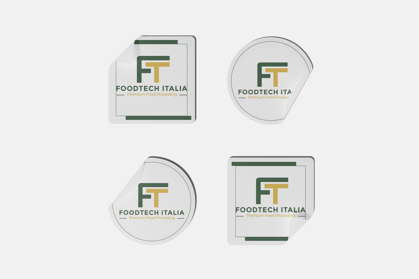 FOOD  TECH  ITALIA — STICKER