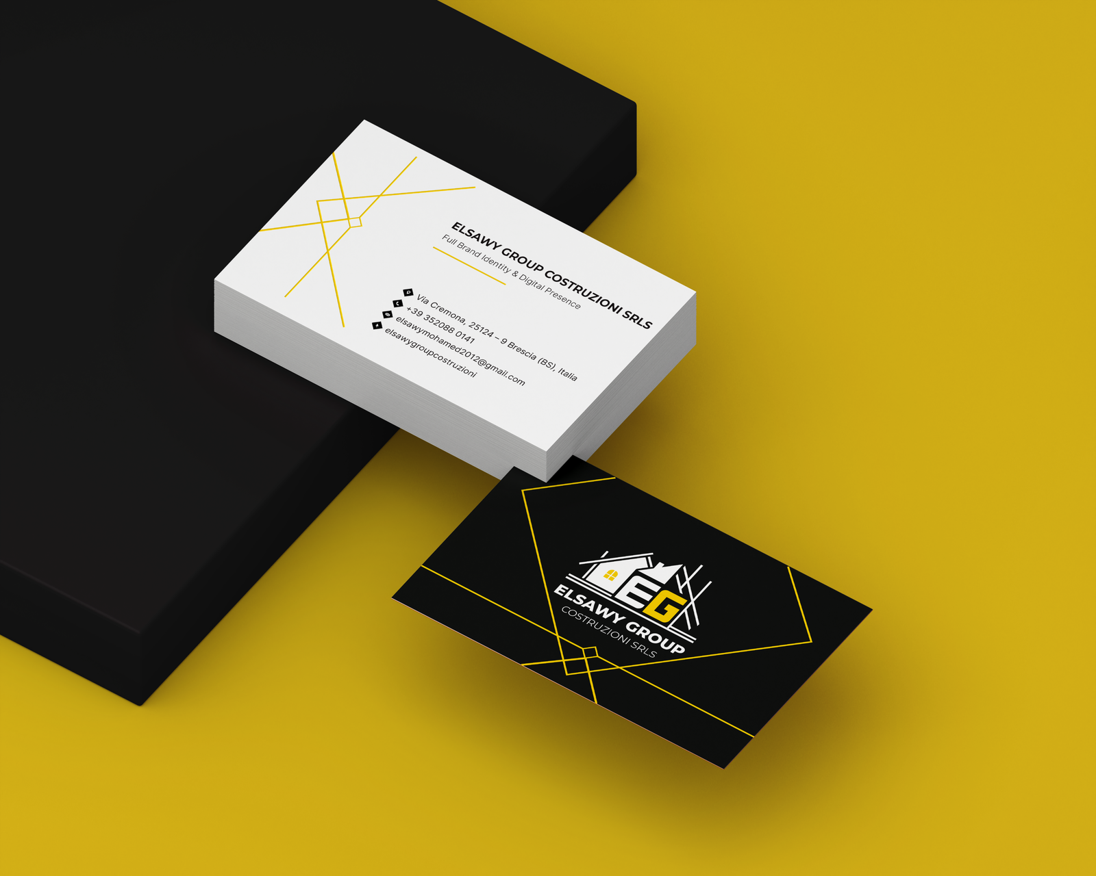 ELSAWY GROUP — mockup business card