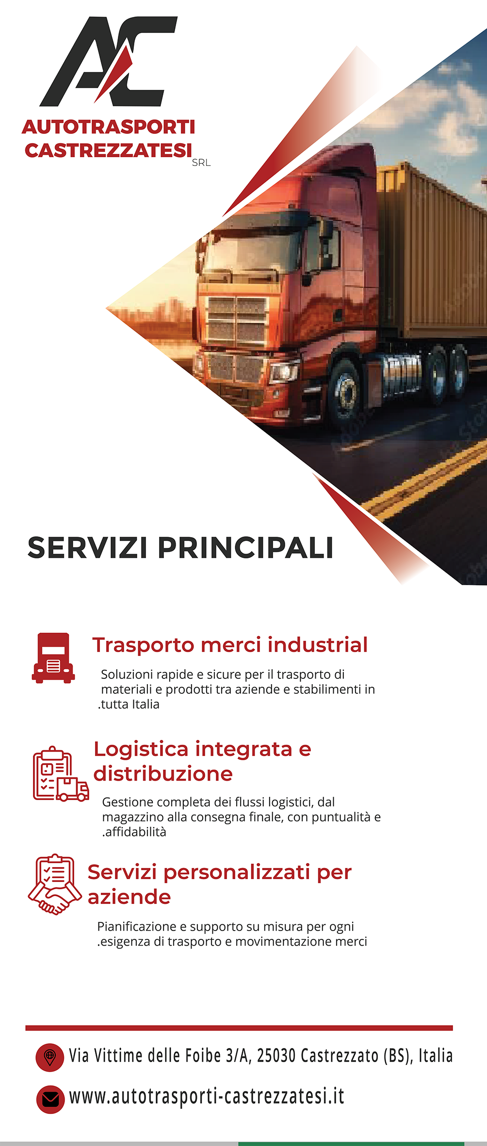 Autocamiones Continental S.L — roll up mockup